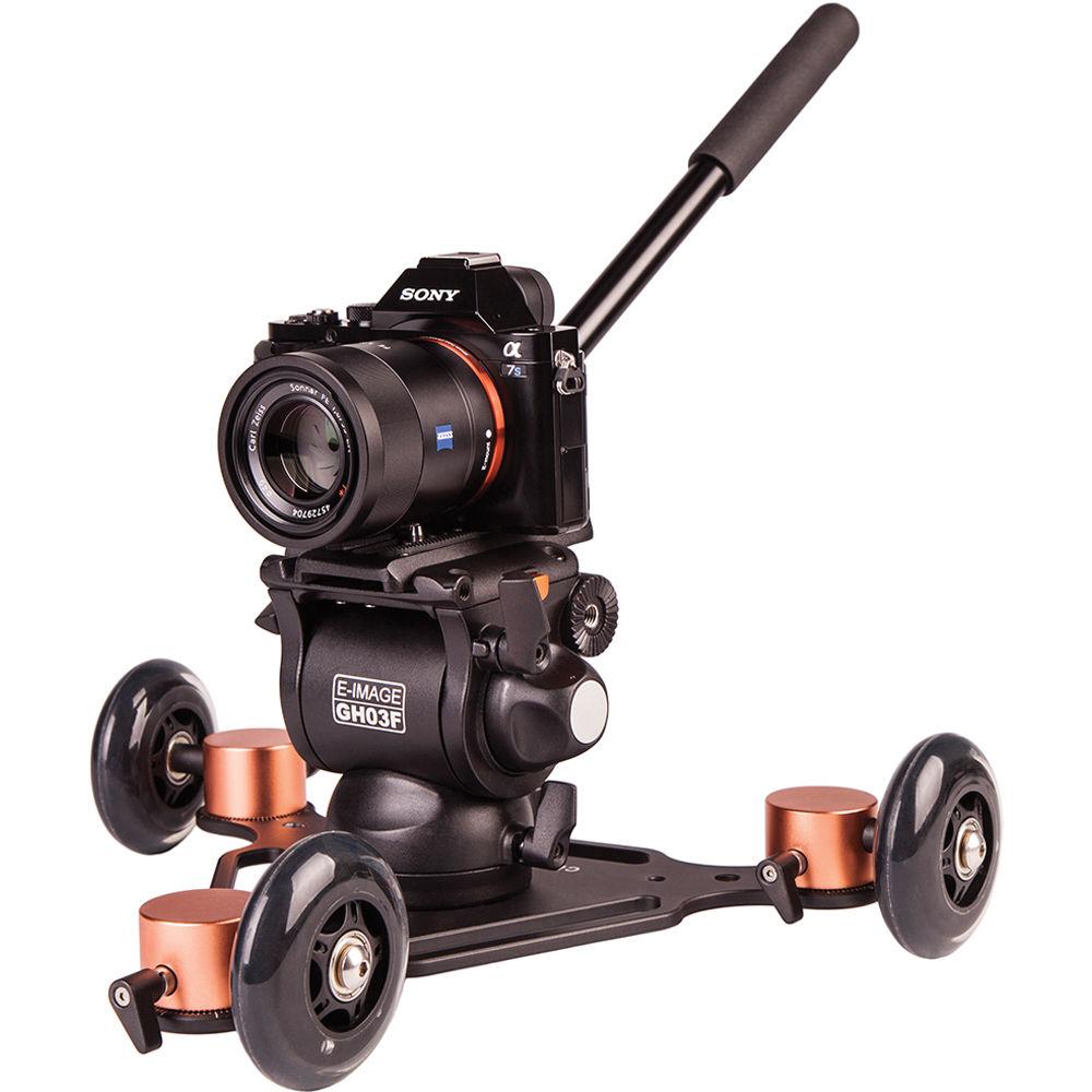 E-Image GH03 Fluid Head with Flat Base