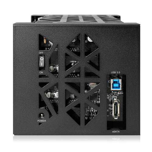 Icy Dock Black Vortex 4-Bay USB 3.1 Gen 1 JBOD Enclosure