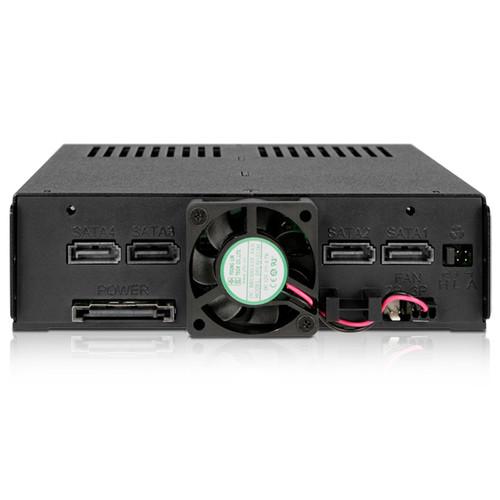 Icy Dock ExpressCage 4-Bay 2.5" SAS SATA Drive Cage for 5.25" Bay