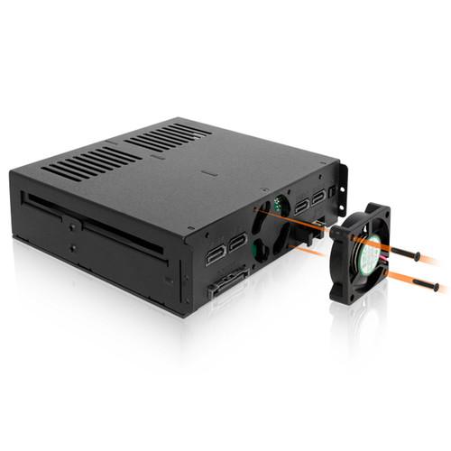 Icy Dock ExpressCage 4-Bay 2.5" SAS SATA Drive Cage for 5.25" Bay