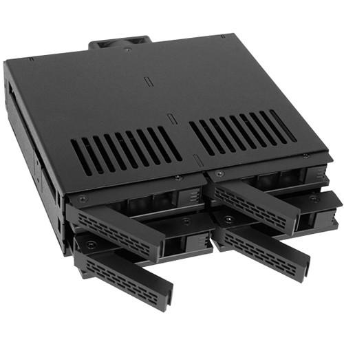 Icy Dock ExpressCage 4-Bay 2.5" SAS SATA Drive Cage for 5.25" Bay