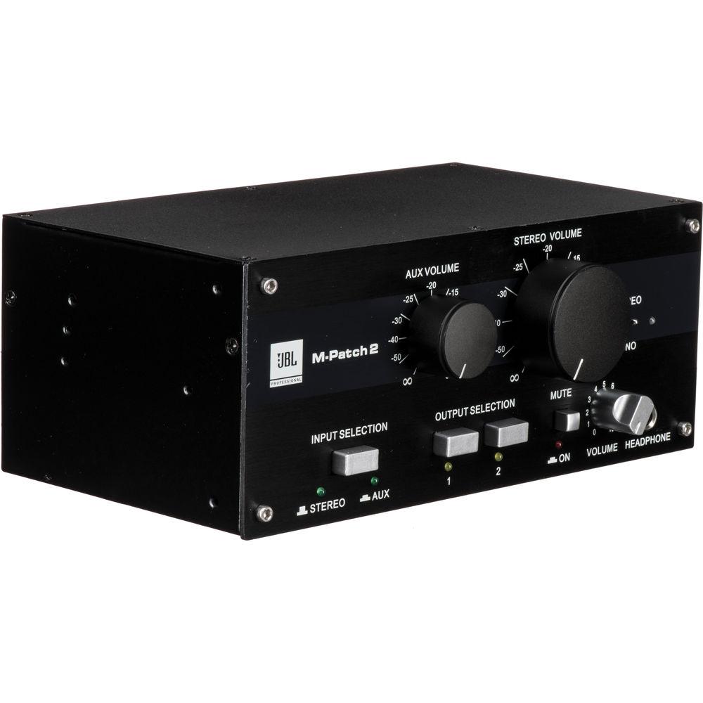 JBL M-Patch 2 Passive Stereo Controller and Switch Box