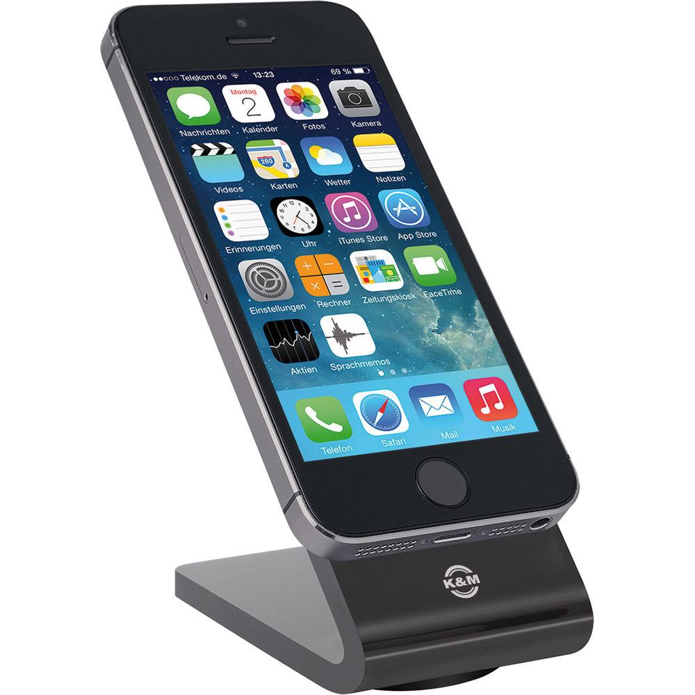 K&M Smartphone Stand with Grip Pads