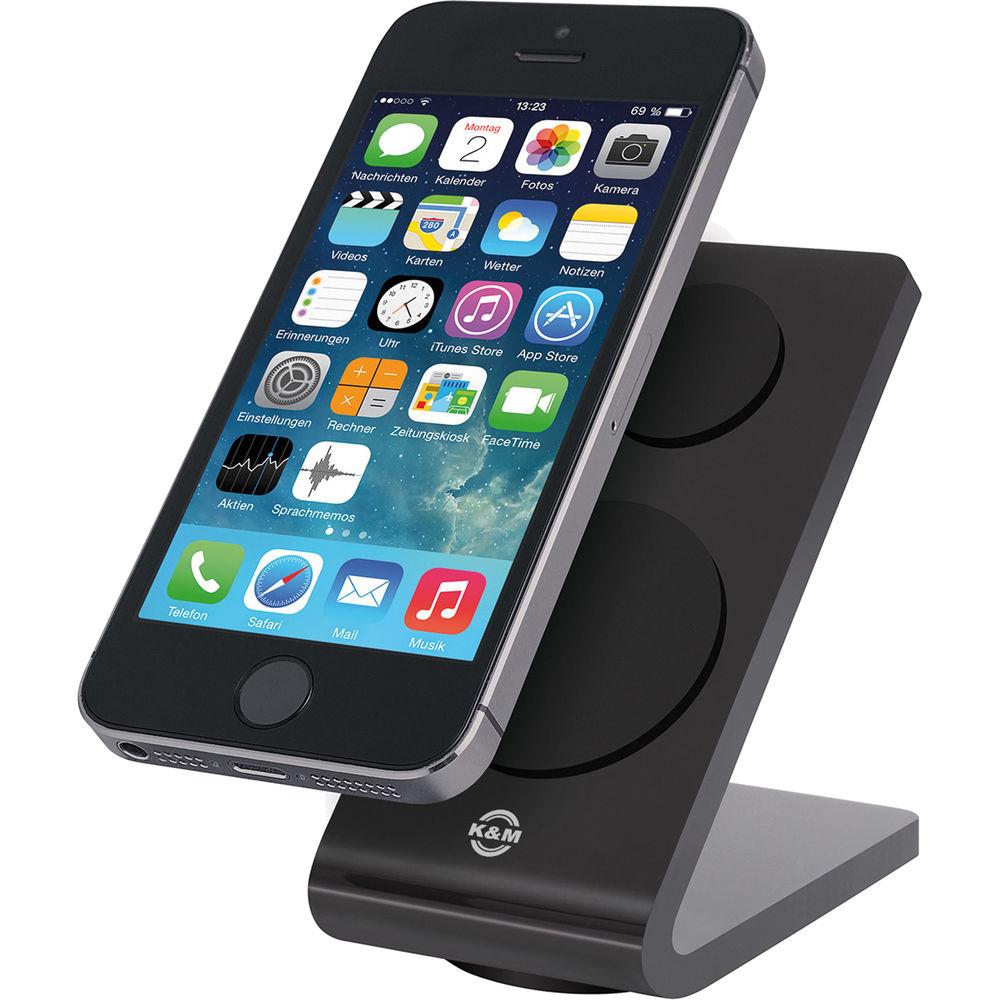 K&M Smartphone Stand with Grip Pads