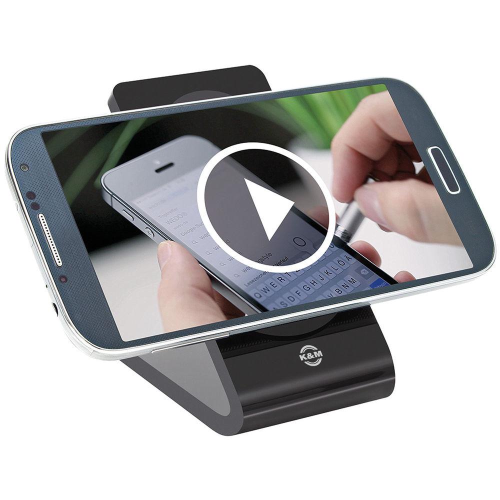 K&M Smartphone Stand with Grip Pads