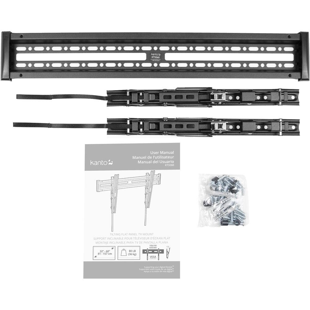 Kanto Living KT3260 Tilting Wall Mount for 32 to 60" Displays