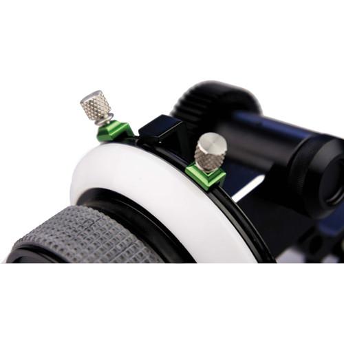 LanParte Follow Focus V2 with Hard Stops for 15mm Rods