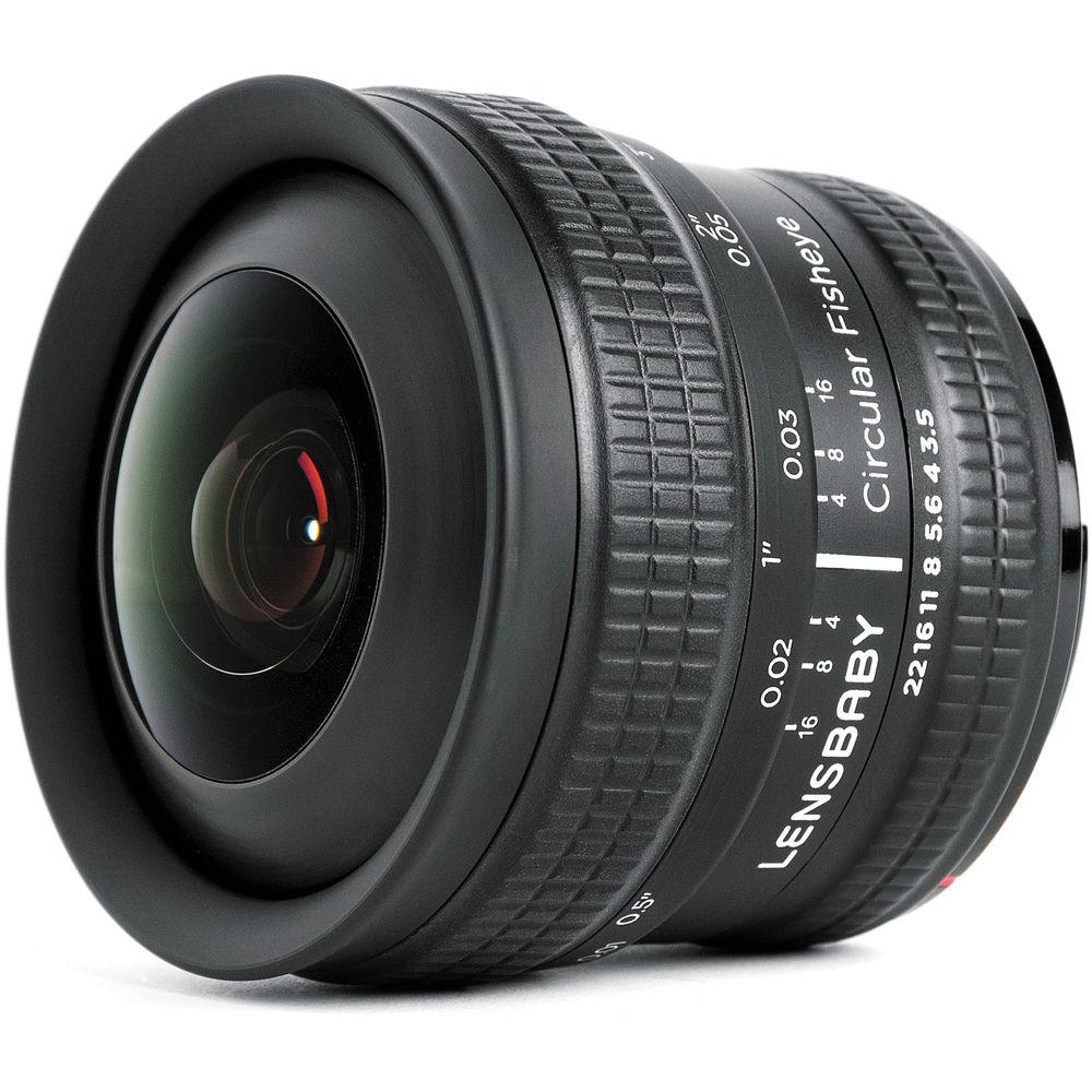 Lensbaby 5.8mm f 3.5 Circular Fisheye Lens for Pentax K