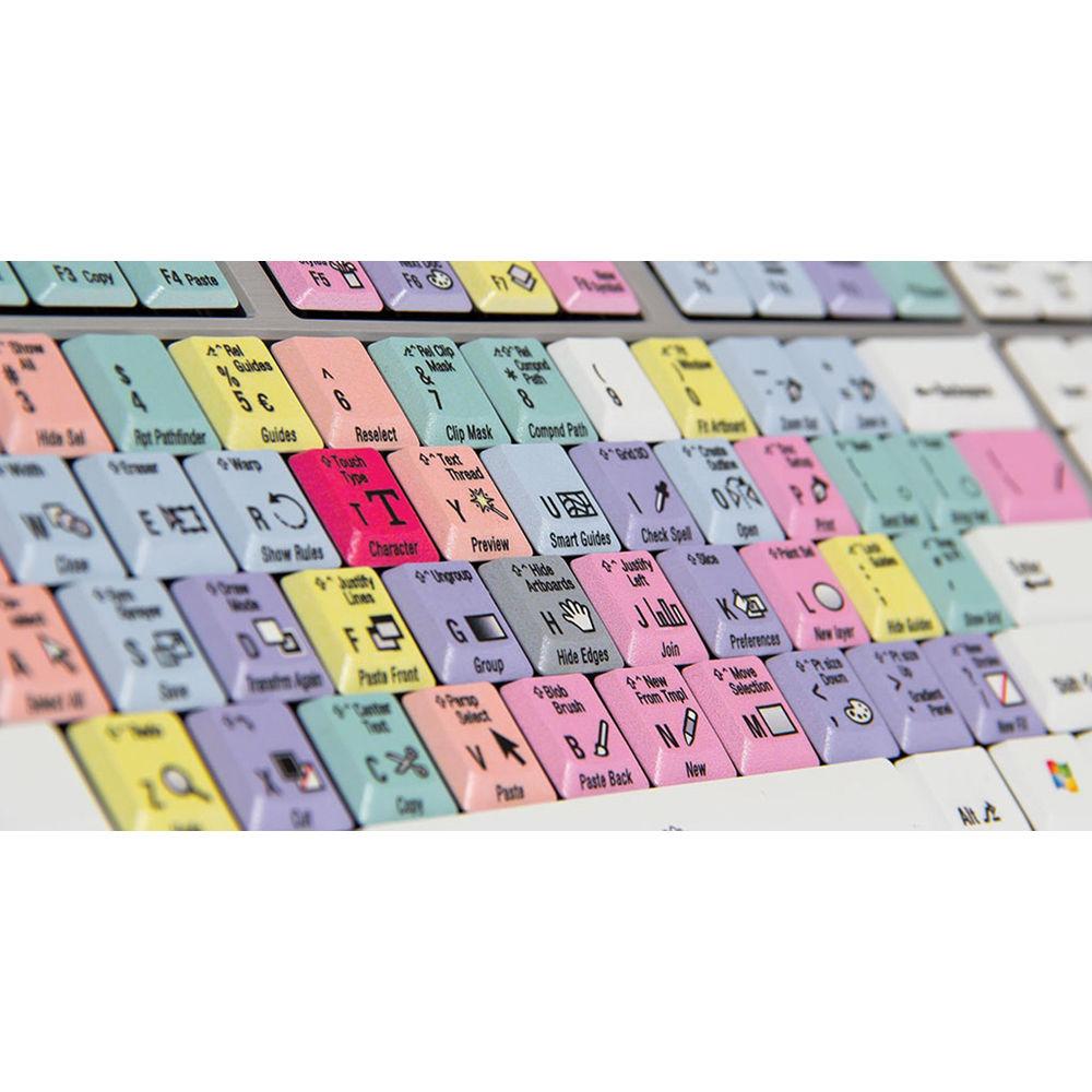 LogicKeyboard Adobe Illustrator CC Slim Line PC Keyboard