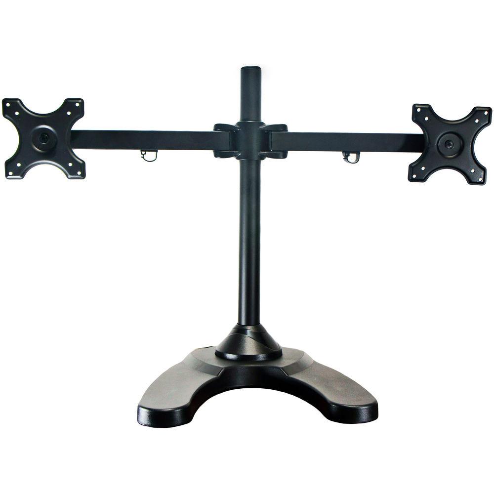 Mount-It! MI-781 Dual Free-Standing, Articulating, Computer Monitor Mount