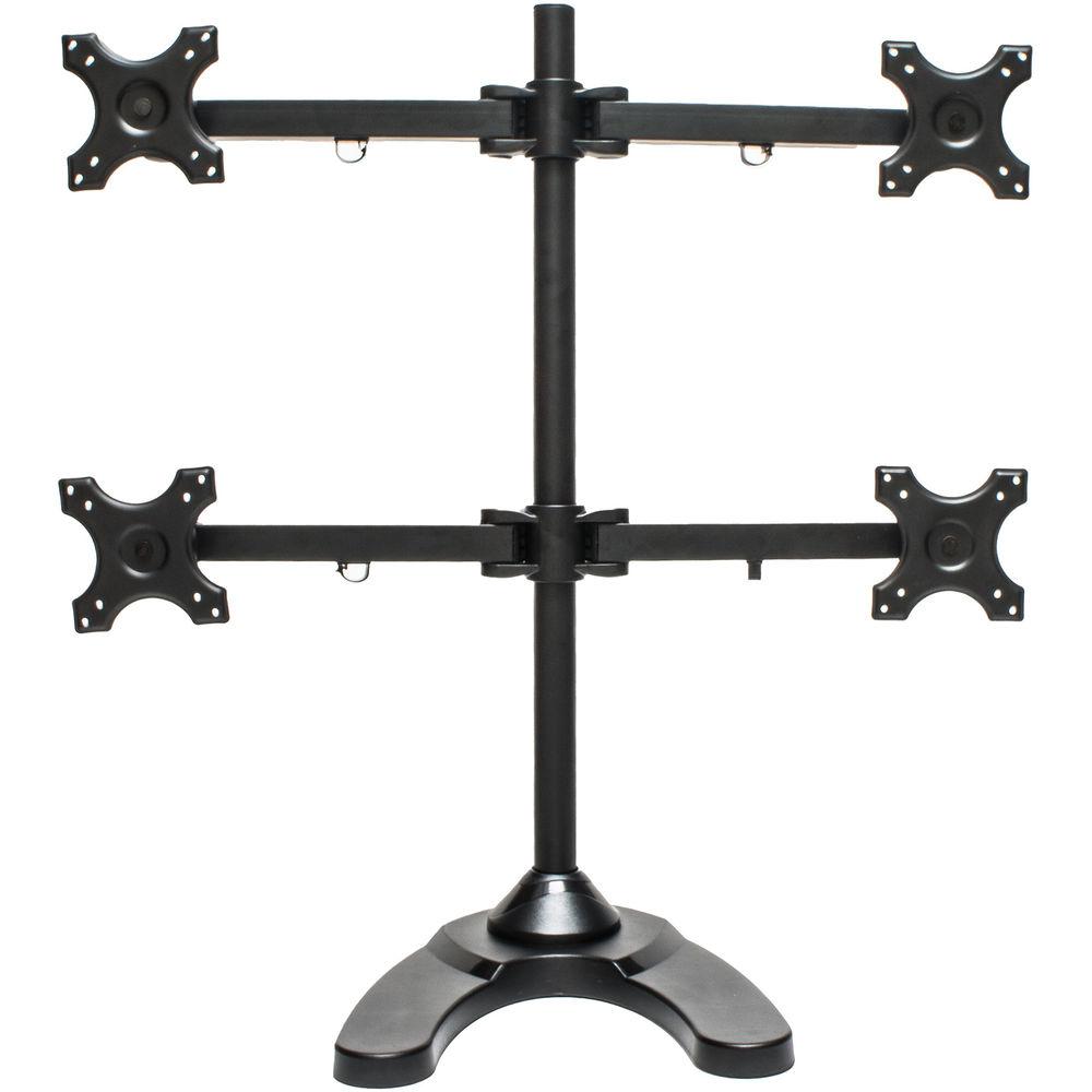 Mount-It! MI-784 Quad Vertical, Articulating, Computer Monitor Mount