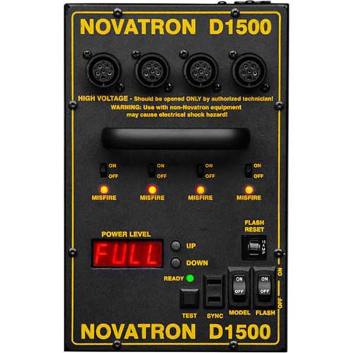 Novatron D1500 3-Light Flash Head Kit
