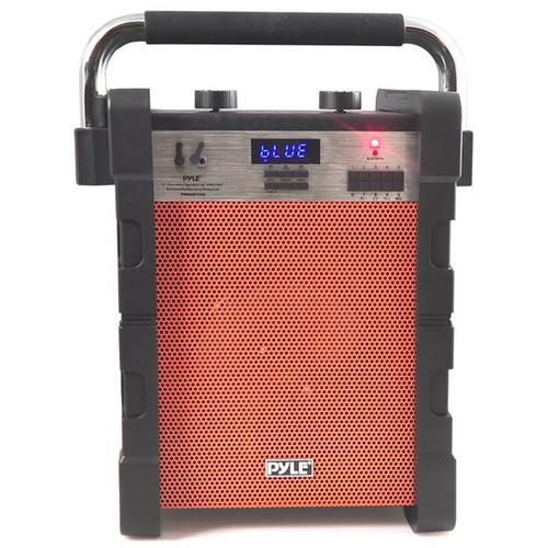 Pyle Pro Jobsite Boombox - 100 Watt 8" Bluetooth Portable Speaker System