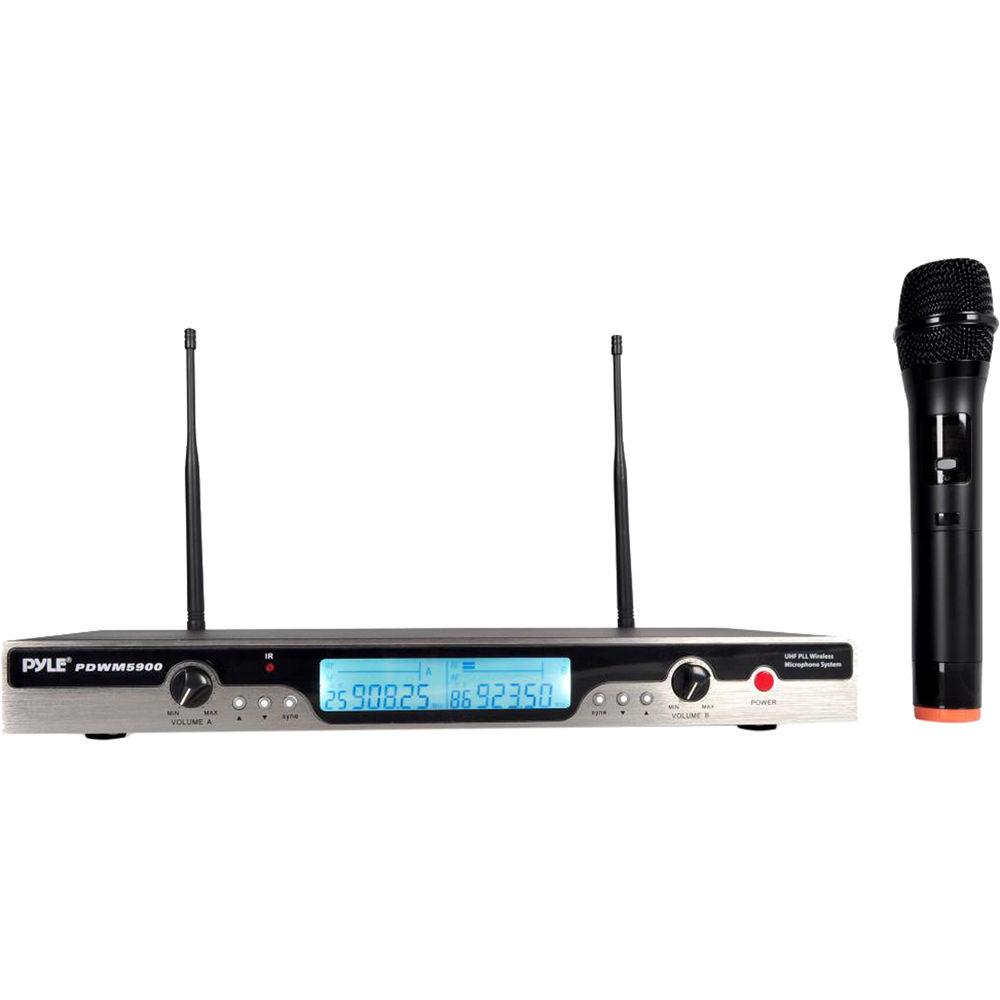 Pyle Pro Premier Series UHF Wireless Microphone System