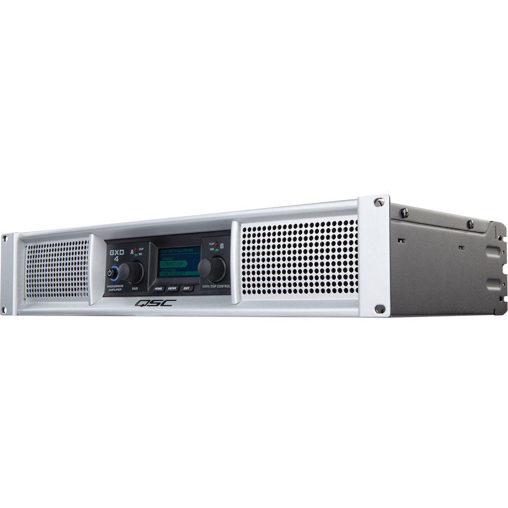 QSC GXD 4 Professional 1600W Power Amplifier with DSP