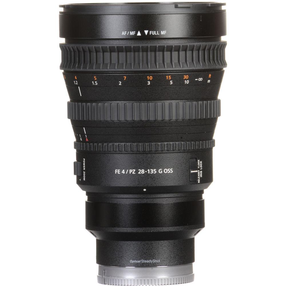 Sony FE PZ 28-135mm f 4 G OSS Lens