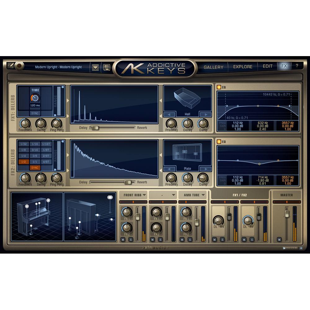 XLN Audio Addictive Keys: Modern Upright - Virtual Upright Piano