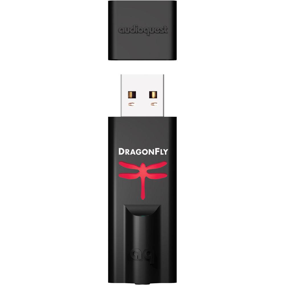 AudioQuest DragonFly Black - USB DAC Preamp Headphone Amp