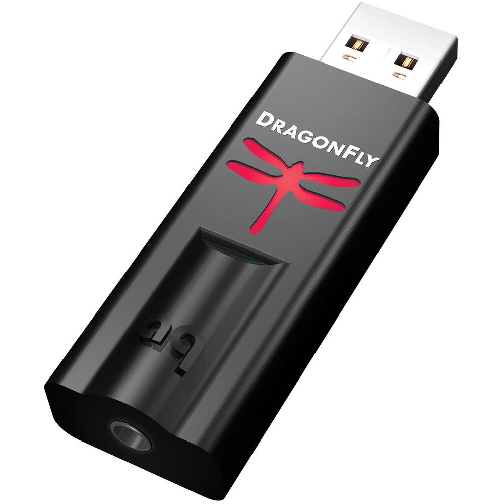 AudioQuest DragonFly Black - USB DAC Preamp Headphone Amp