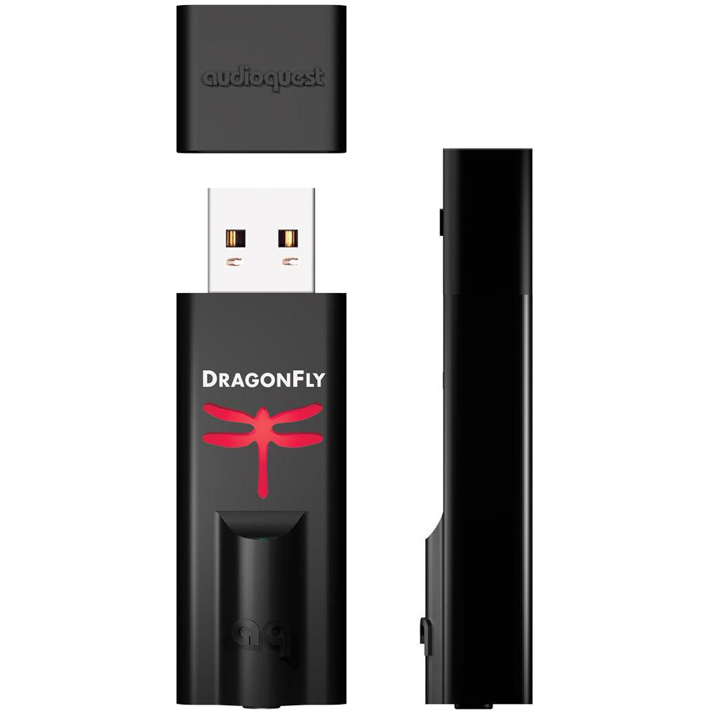 AudioQuest DragonFly Black - USB DAC Preamp Headphone Amp