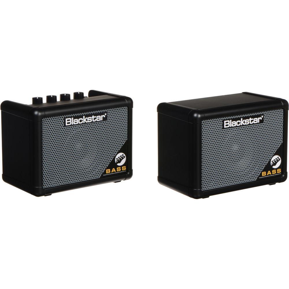 Blackstar FLY 3 Stereo Bass Pack - Battery-Powered Mini Bass Guitar Amp, Extension Cabinet & Power Supply