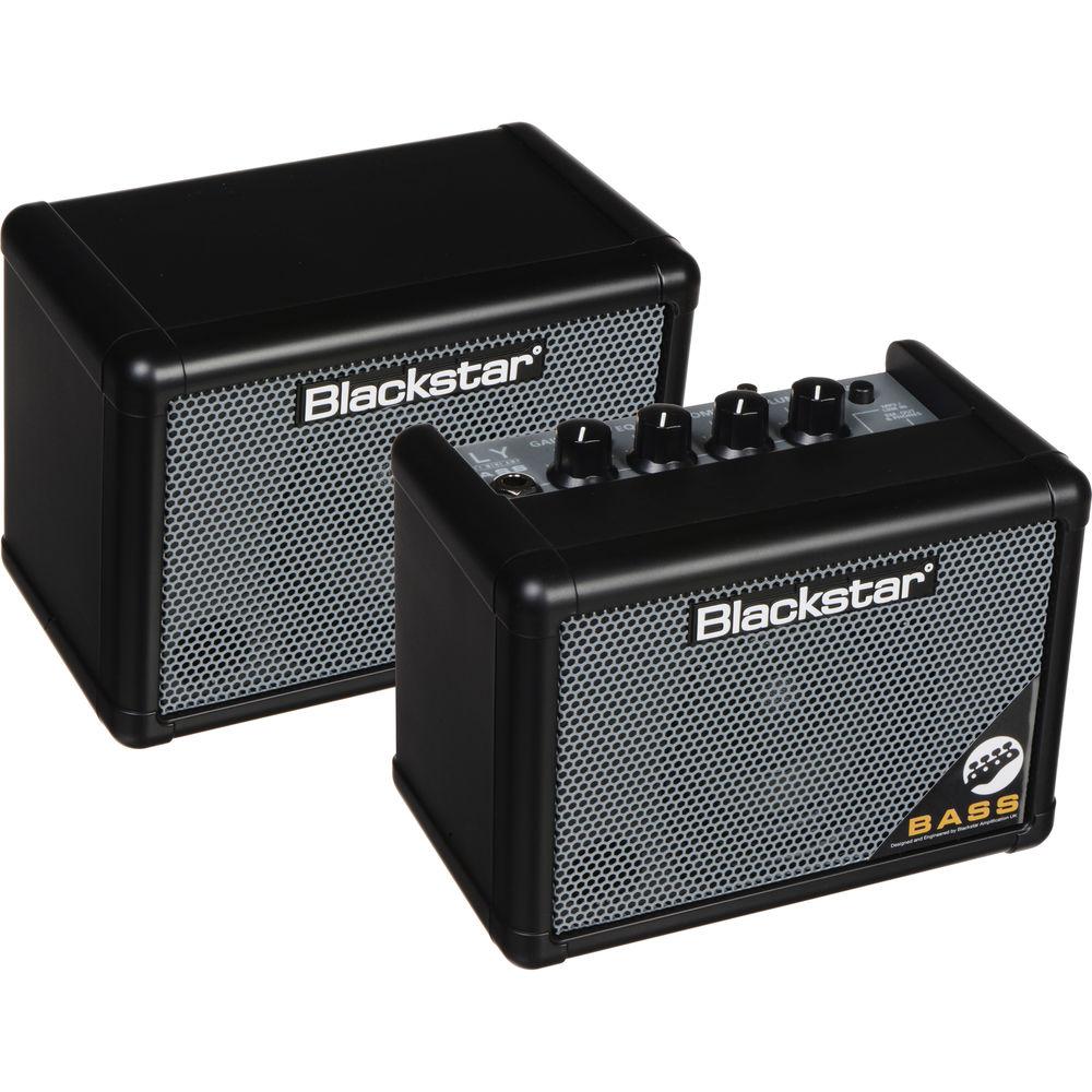 Blackstar FLY 3 Stereo Bass Pack - Battery-Powered Mini Bass Guitar Amp, Extension Cabinet & Power Supply