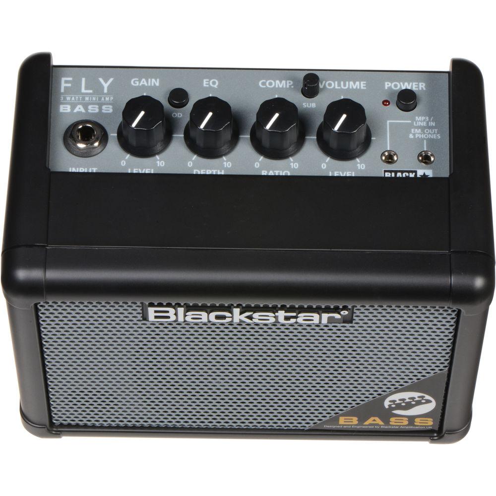 Blackstar FLY 3 Stereo Bass Pack - Battery-Powered Mini Bass Guitar Amp, Extension Cabinet & Power Supply