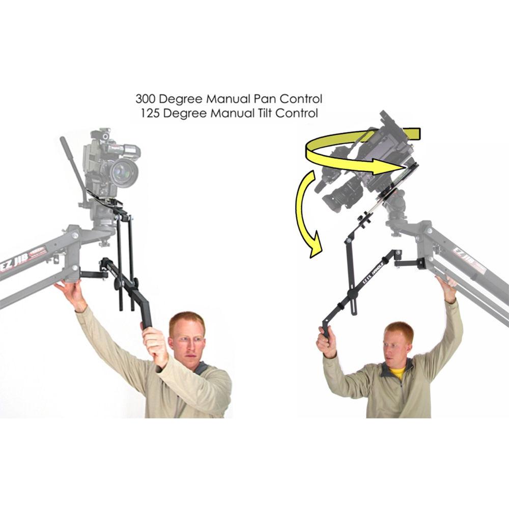 EZ FX Dual Mount Pan Tilt Control Handle for Broadcast Mini Style Camera