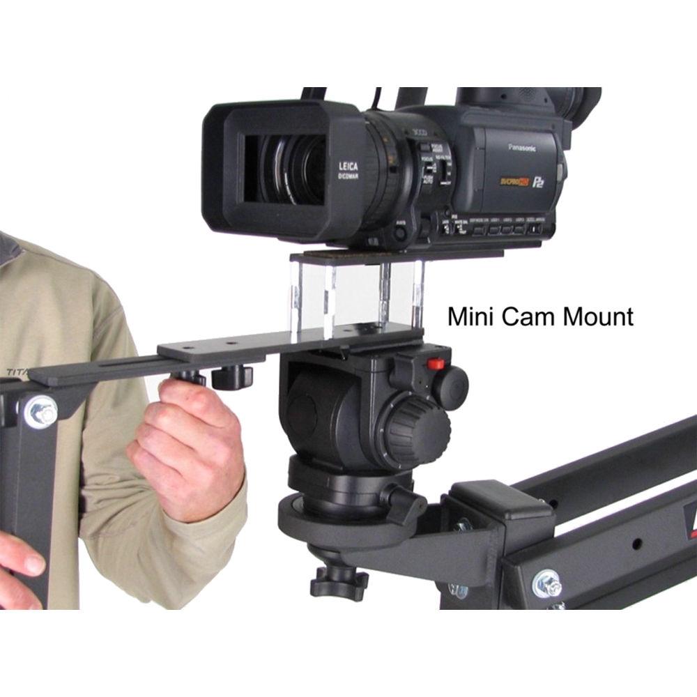 EZ FX Dual Mount Pan Tilt Control Handle for Broadcast Mini Style Camera