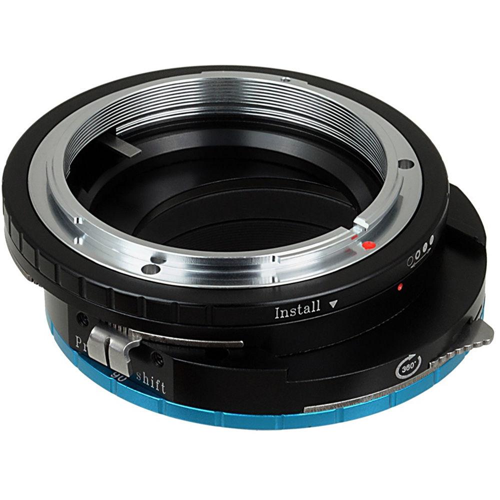 FotodioX Pro Lens Mount Shift Adapter for Canon FD-Mount Lens to Sony E-Mount APS-C Camera
