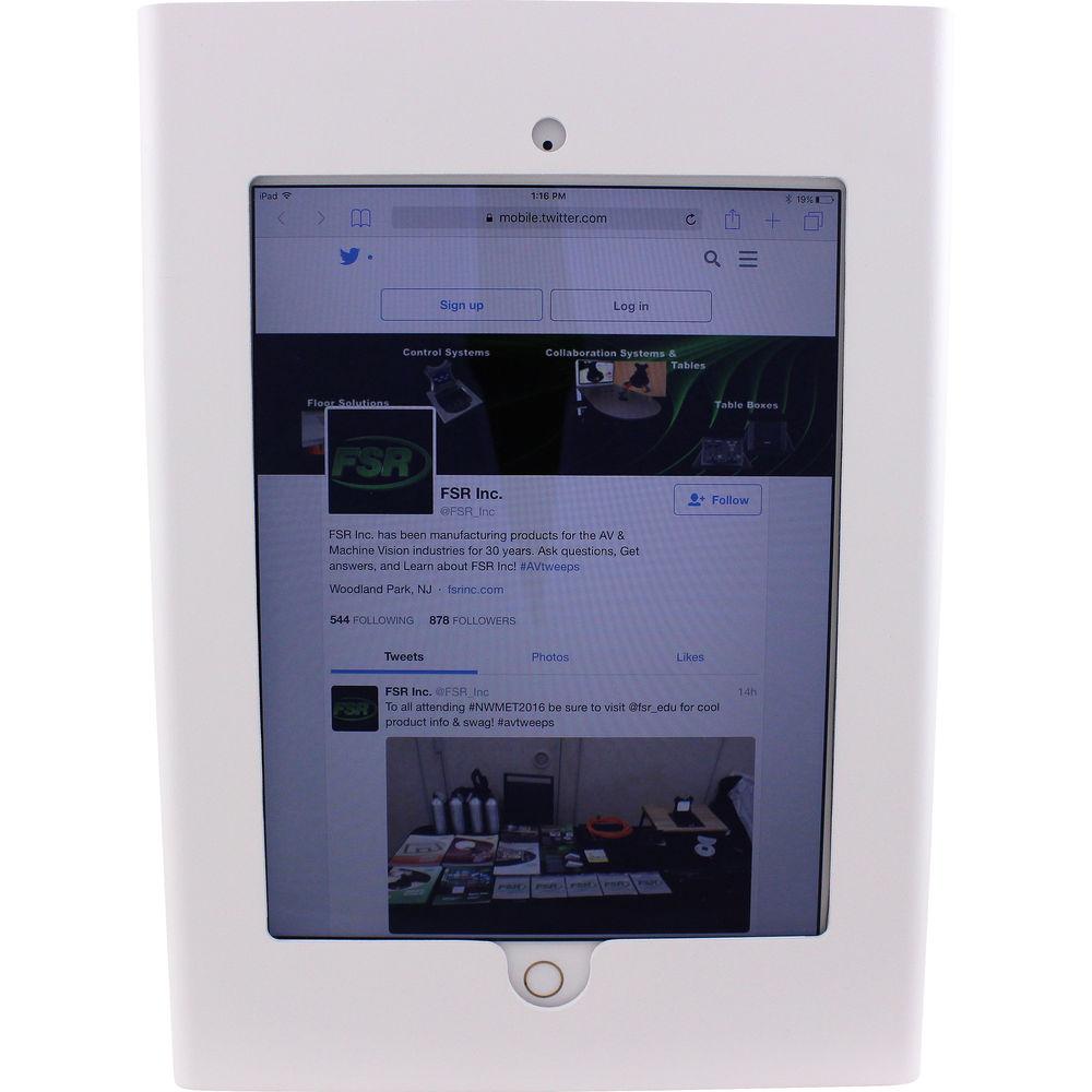 FSR Wall Enclosure with Access to Home Button & Camera for iPad Air 1 2