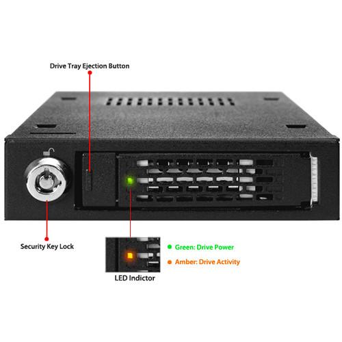 Icy Dock ToughArmor 2.5" SATA HDD & SSD Mobile Rack for 3.5" Drive Bay