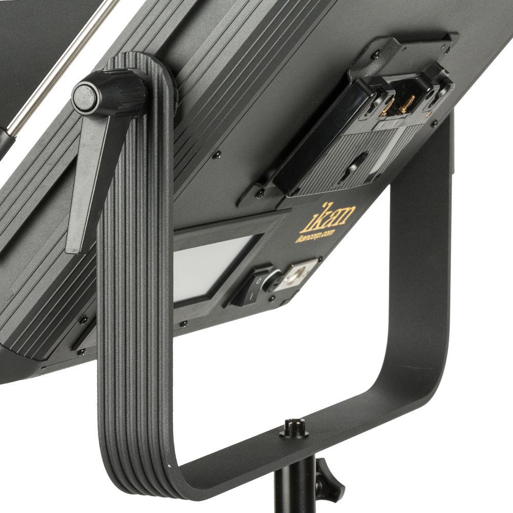 ikan ID1000-PLUS Daylight LED Light, Yoke, Gold Mount Battery Plate