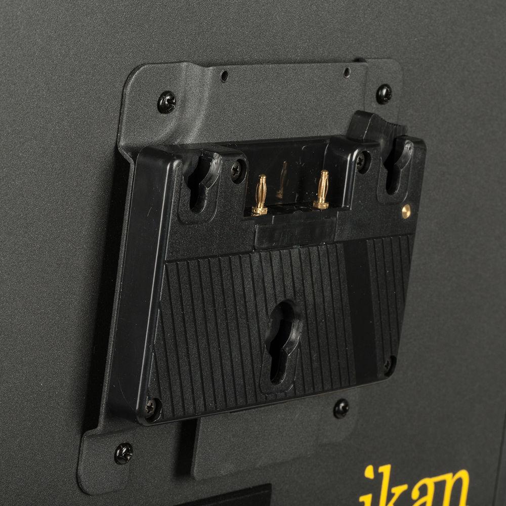 ikan ID1000-PLUS Daylight LED Light, Yoke, Gold Mount Battery Plate