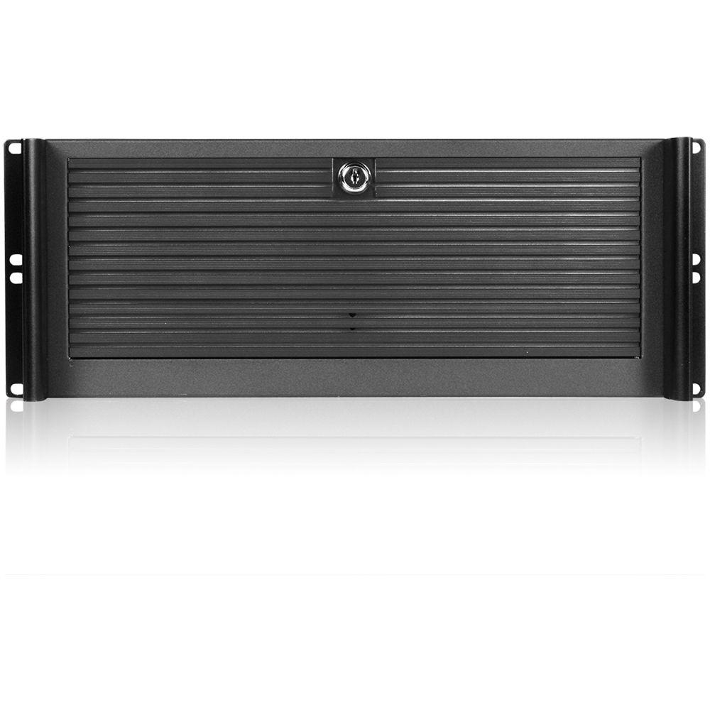 iStarUSA D-416 4 RU Compact Stylish Rackmount Chassis with 500W Redundant Power Supply