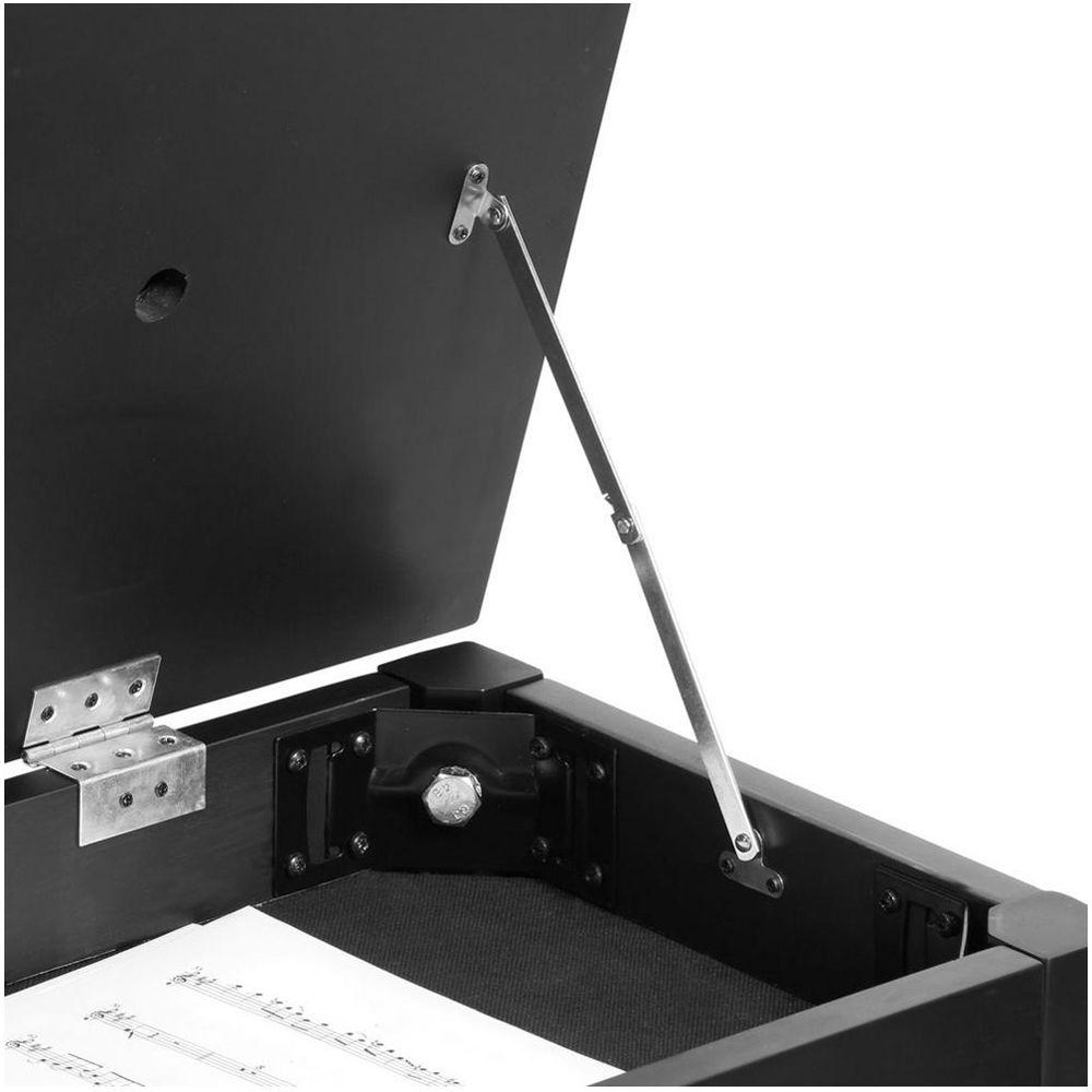 On-Stage Deluxe Piano Bench with Storage Compartment