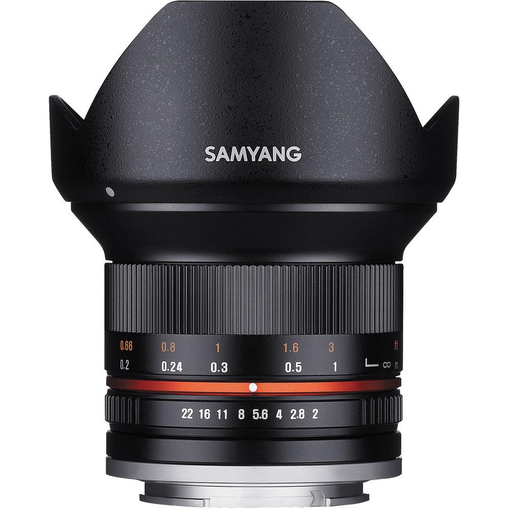 Samyang 12mm f 2.0 NCS CS Lens for Fujifilm X-Mount