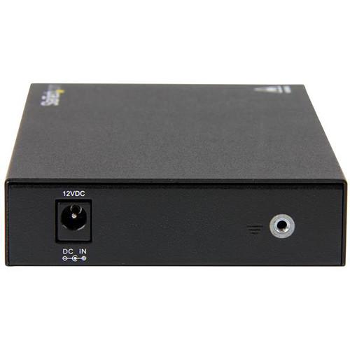 StarTech 1000 Mb s Gigabit Single-Mode Ethernet Copper to Fiber Media Converter