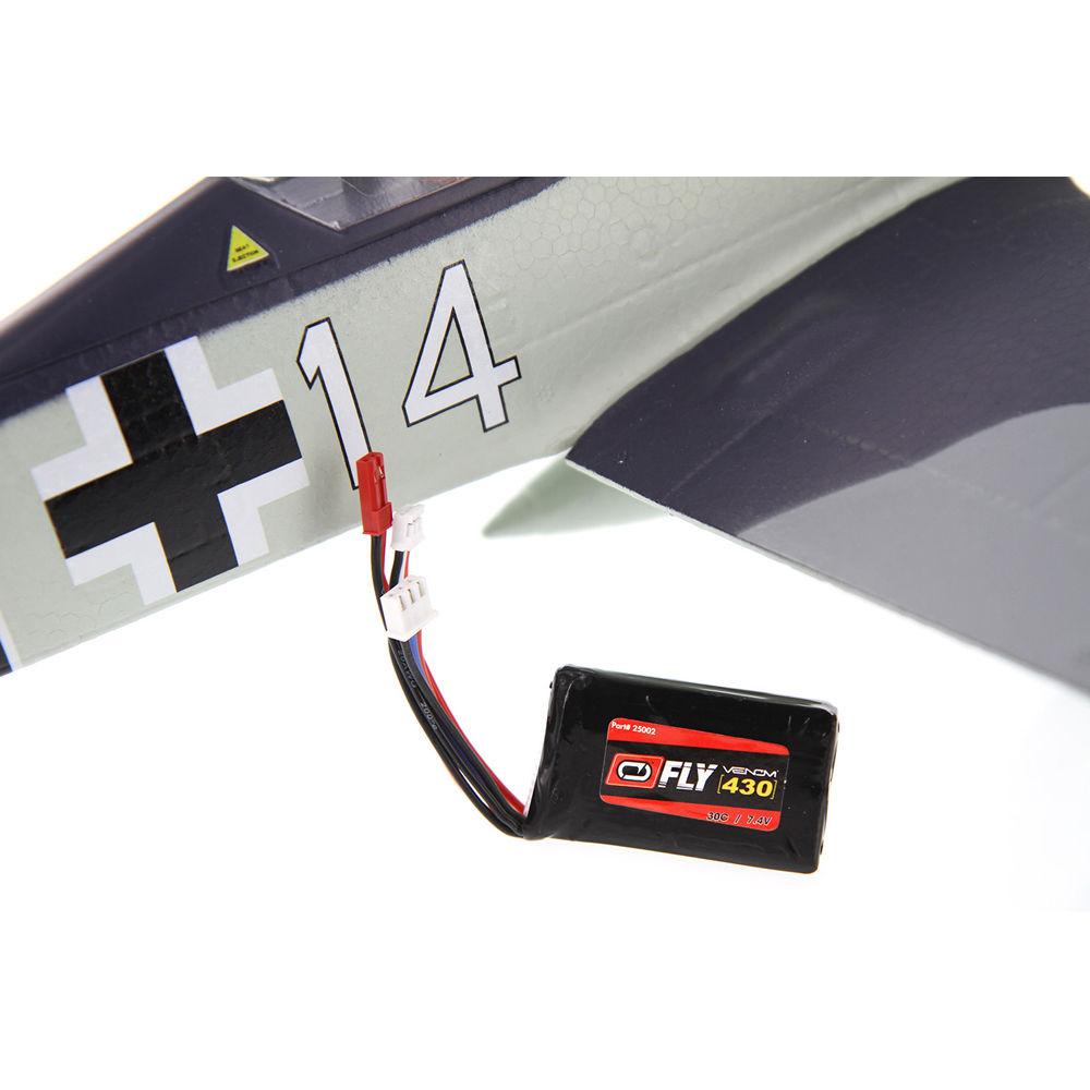 Venom Group Fly 30C 2S 430mAh LiPo Battery with JST & E-Flite JST-PH Connectors