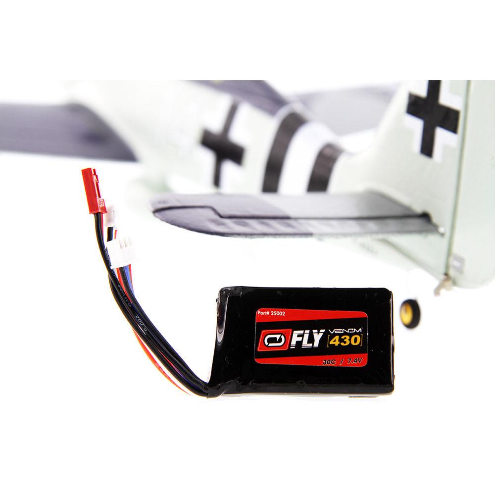 Venom Group Fly 30C 2S 430mAh LiPo Battery with JST & E-Flite JST-PH Connectors