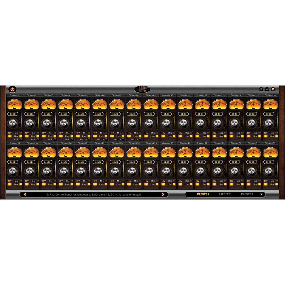 Antelope MP32 32-Channel Microphone Preamp