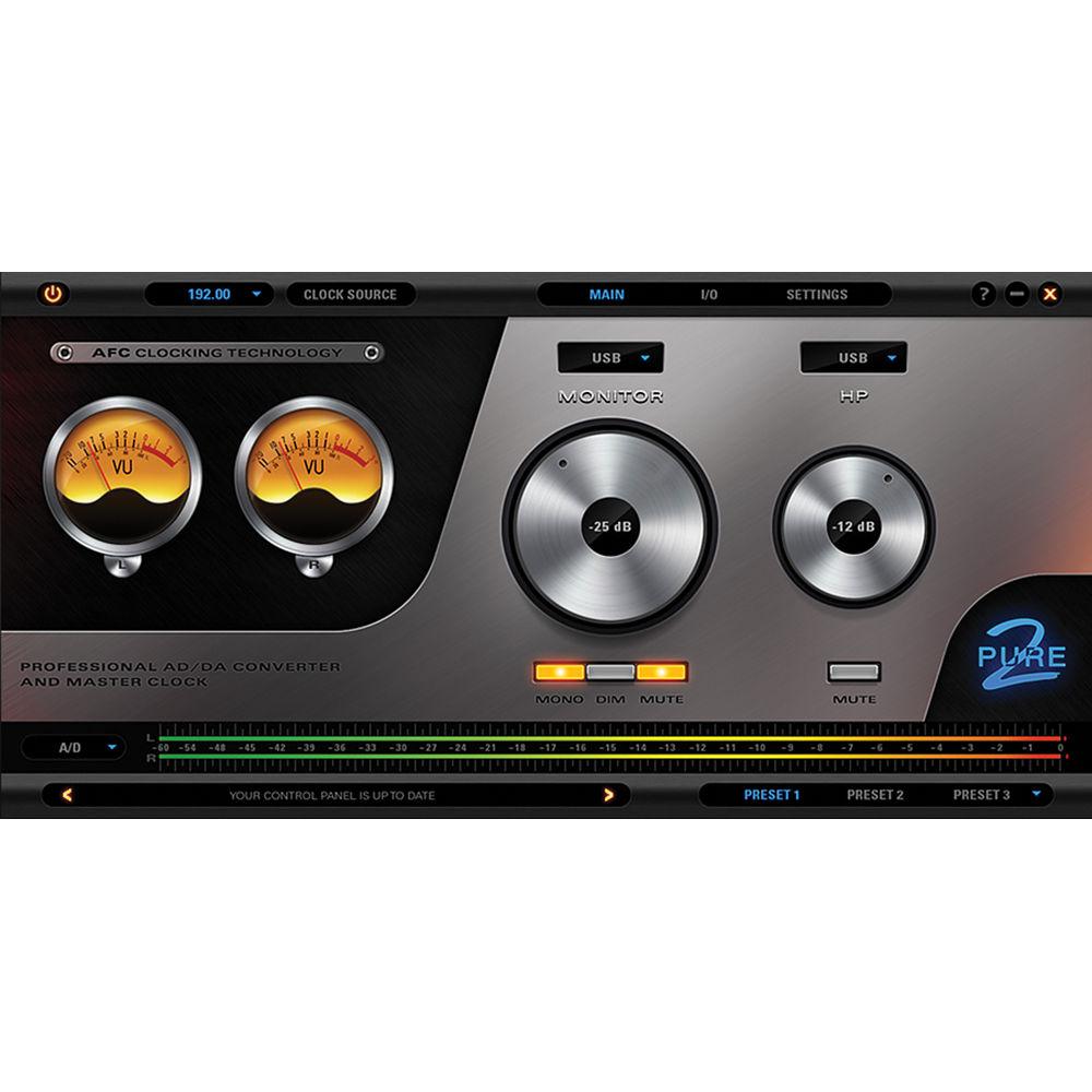 Antelope Pure2 - Mastering AD DA Converter and Master Clock