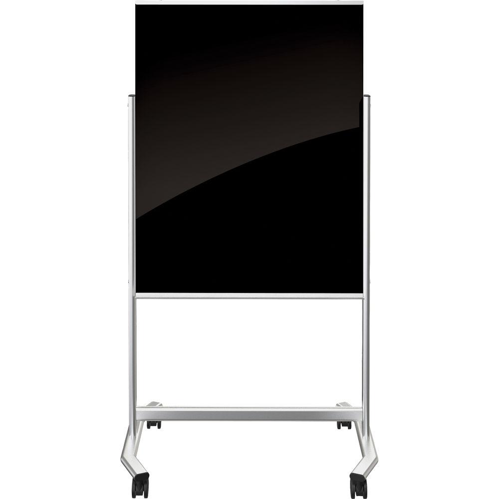 Balt Visionary Move - Mobile Black Glass Whiteboard