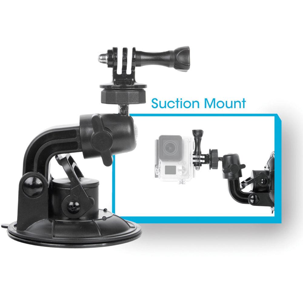 Bower Xtreme Action Series 3.5" Suction Cup Mount