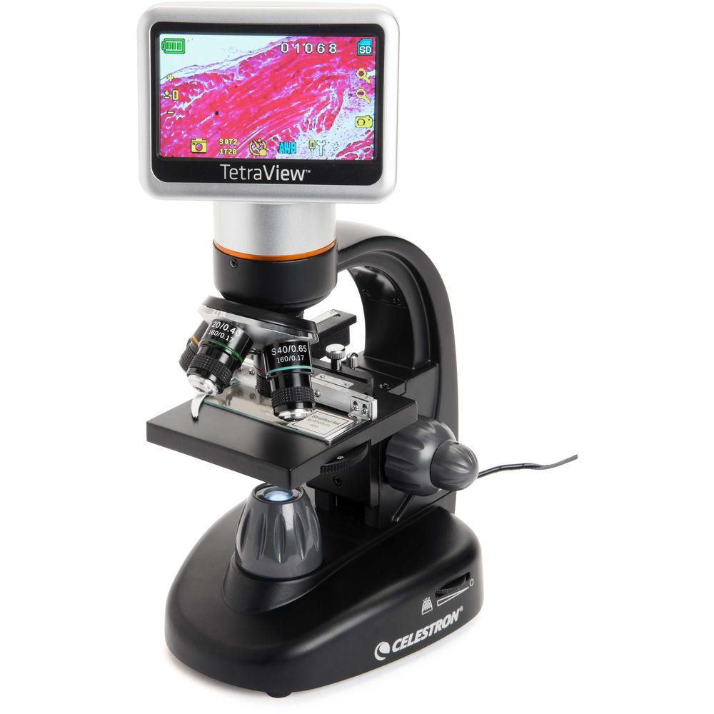 Celestron TetraView 5.0MP Cordless Digital Microscope