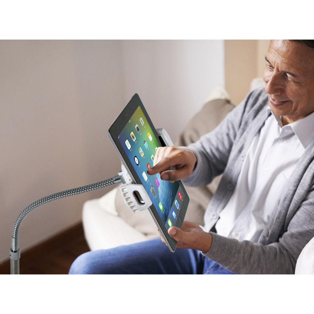 CTA Digital Gooseneck Floor Stand for Tablets