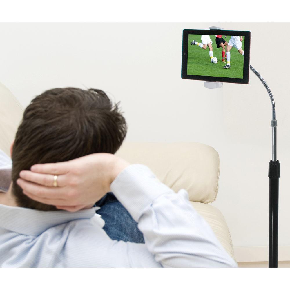 CTA Digital Gooseneck Floor Stand for Tablets