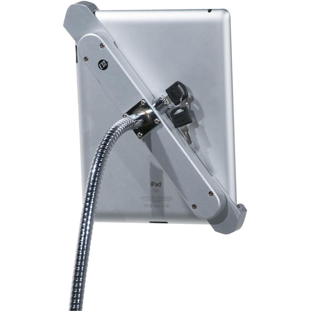 CTA Digital Security Gooseneck Floor Stand for Tablets