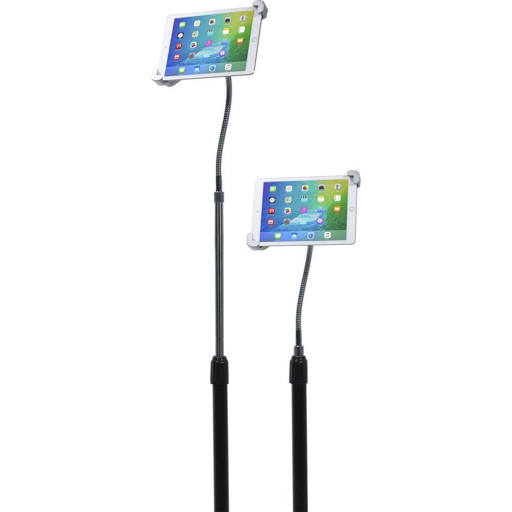 CTA Digital Security Gooseneck Floor Stand for Tablets