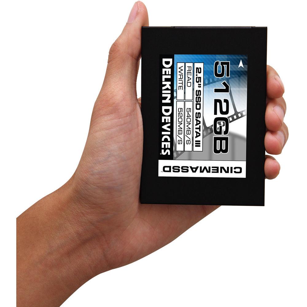 Delkin Devices 512GB Cinema SATA III 2.5" Internal SSD